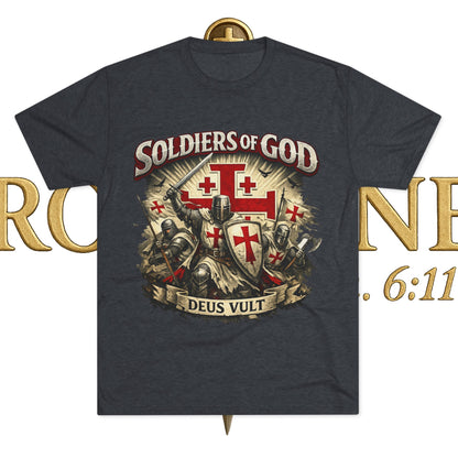 Templar Unisex Tri-Blend Crew Tee
