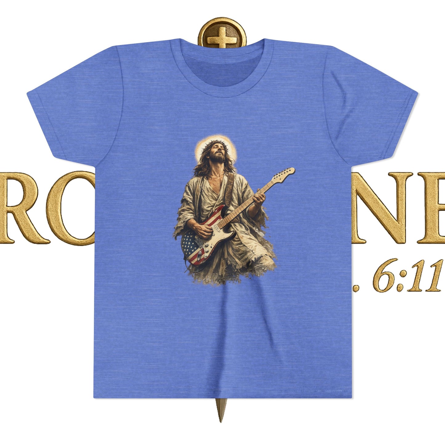 Youth Jesus Rocks Short Sleeve Tee