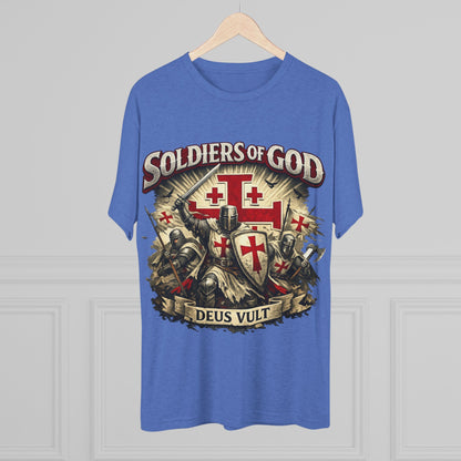 Templar Unisex Tri-Blend Crew Tee