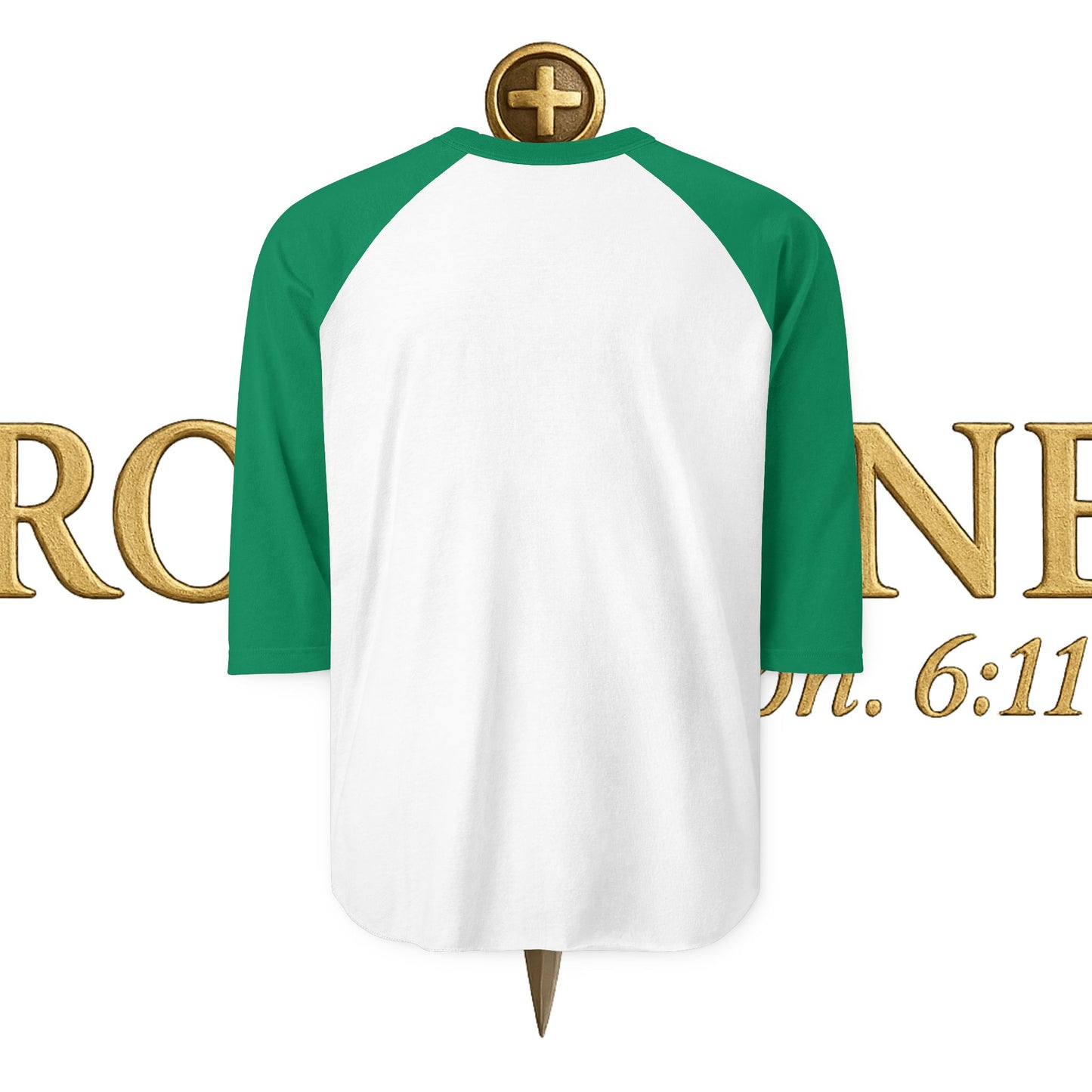 Unisex Frontline Three-Quarter Sleeve Raglan Shirt