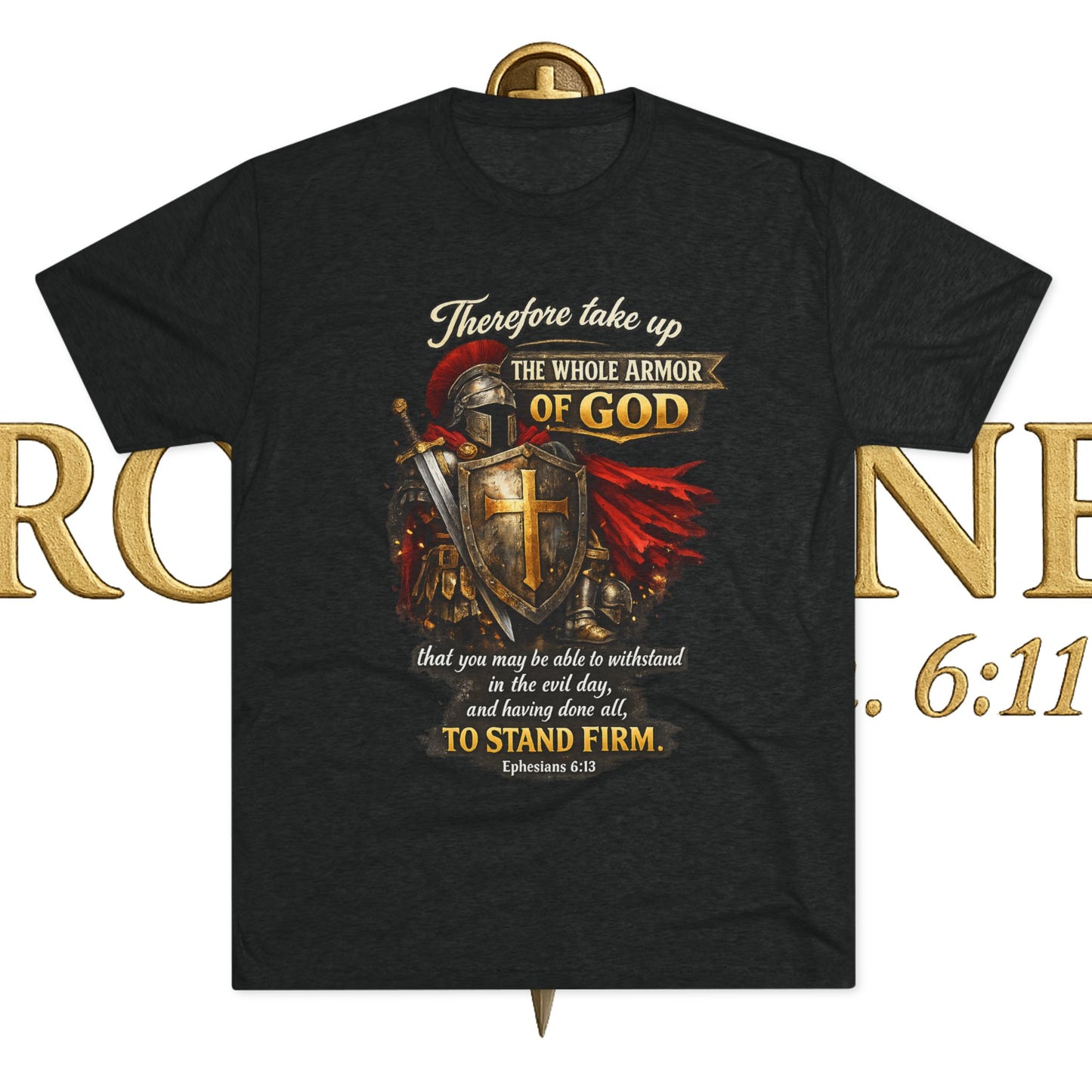 Armor of God Unisex Tri-Blend Crew Tee