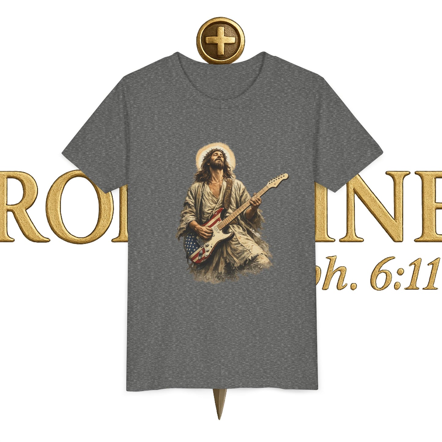 Youth Jesus Rocks Short Sleeve Tee