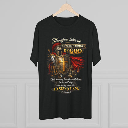 Armor of God Unisex Tri-Blend Crew Tee