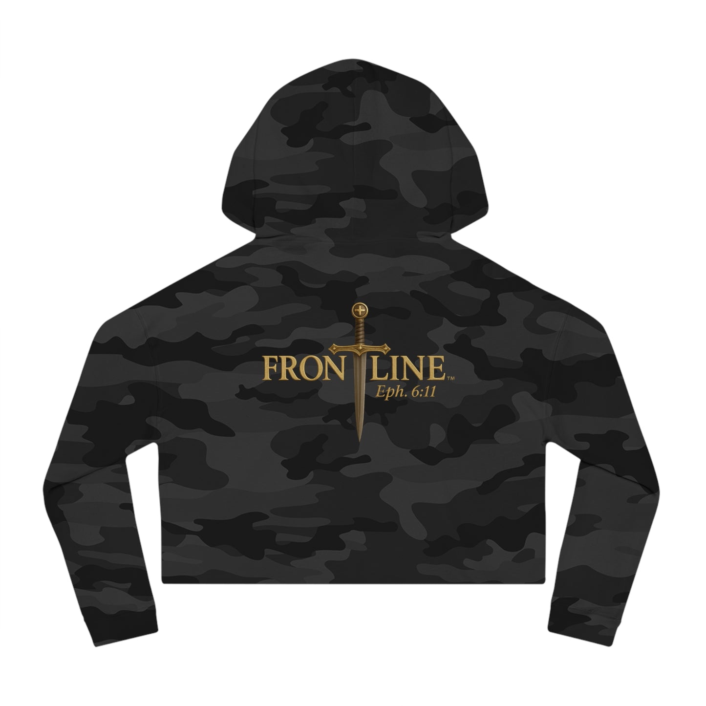 Send Me Women’s Cropped Hooded Sweatshirt