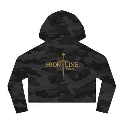 Send Me Women’s Cropped Hooded Sweatshirt