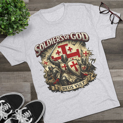 Templar Unisex Tri-Blend Crew Tee