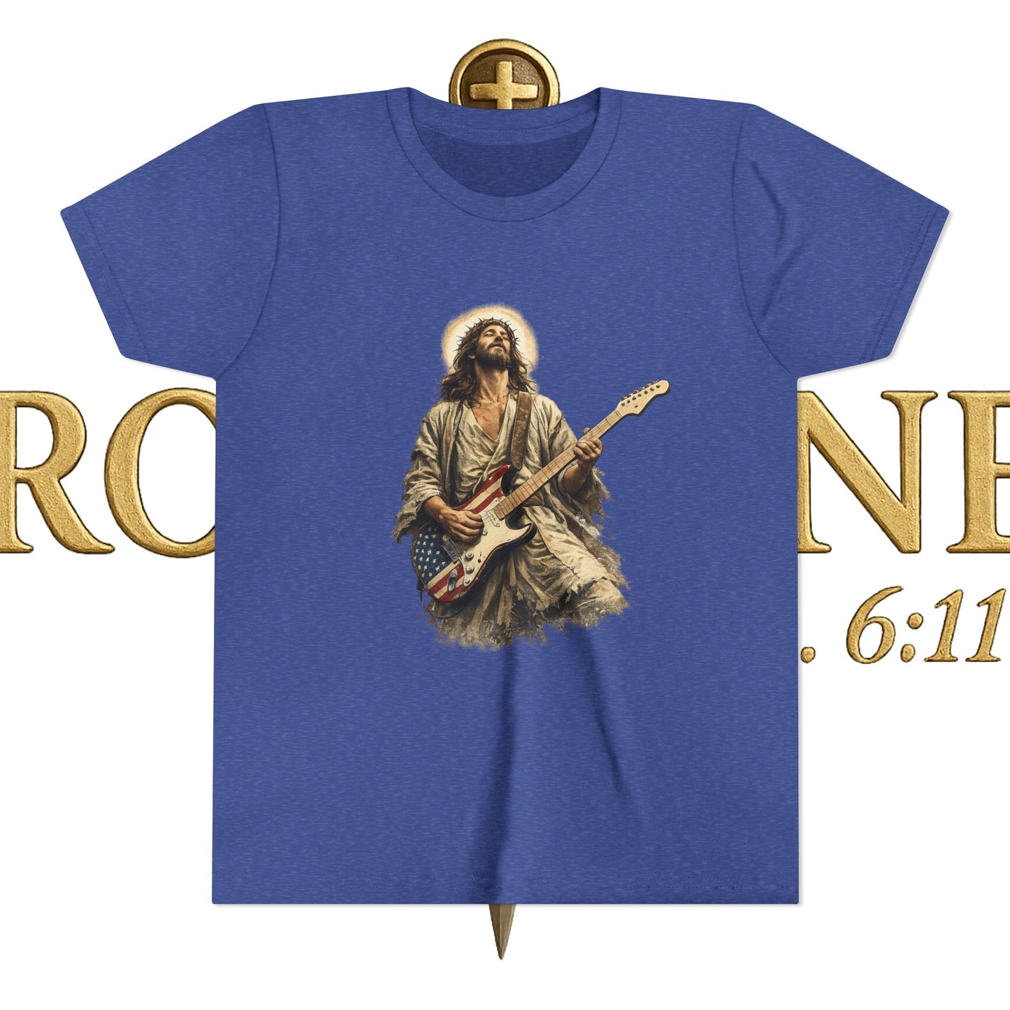 Youth Jesus Rocks Short Sleeve Tee