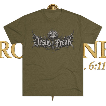 Jesus Freak Unisex Tri-Blend Crew Tee