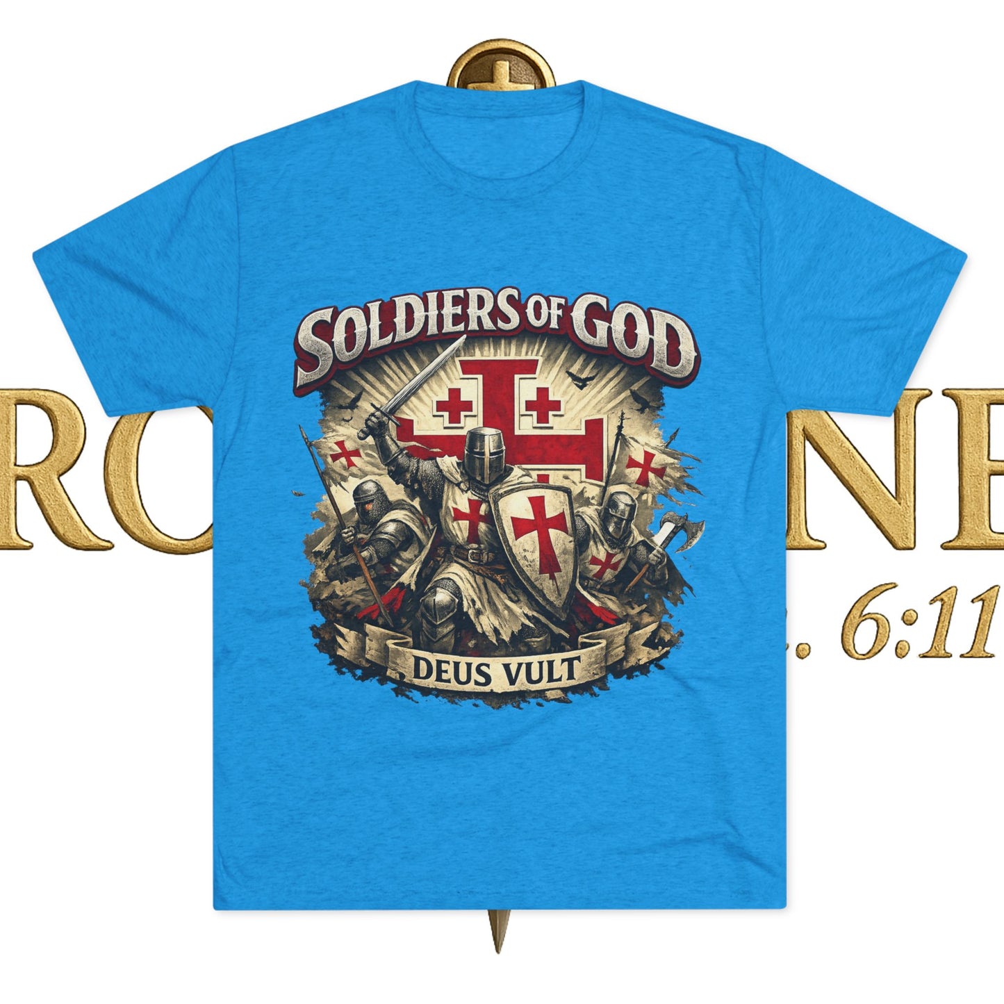 Templar Unisex Tri-Blend Crew Tee