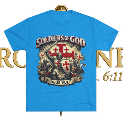 Templar Unisex Tri-Blend Crew Tee