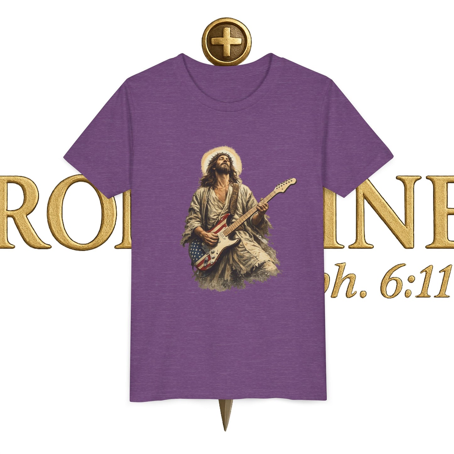Youth Jesus Rocks Short Sleeve Tee