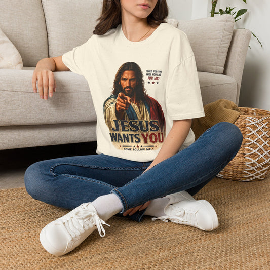 Jesus Wants You Unisex Softstyle T-Shirt