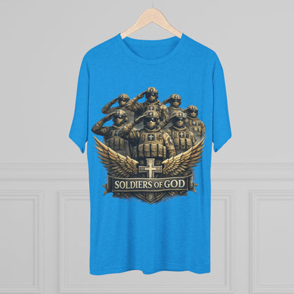 Salute Unisex Tri-Blend Crew Tee