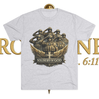Salute Unisex Tri-Blend Crew Tee