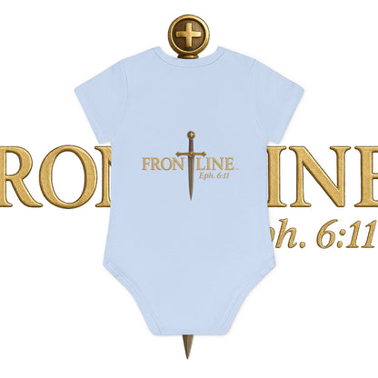 Baby Jesus Saves Organic Short Sleeve Bodysuit