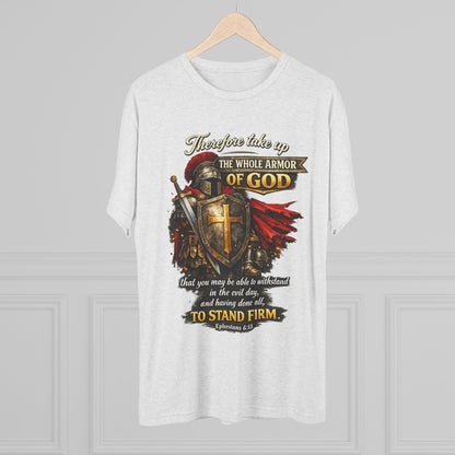 Armor of God Unisex Tri-Blend Crew Tee