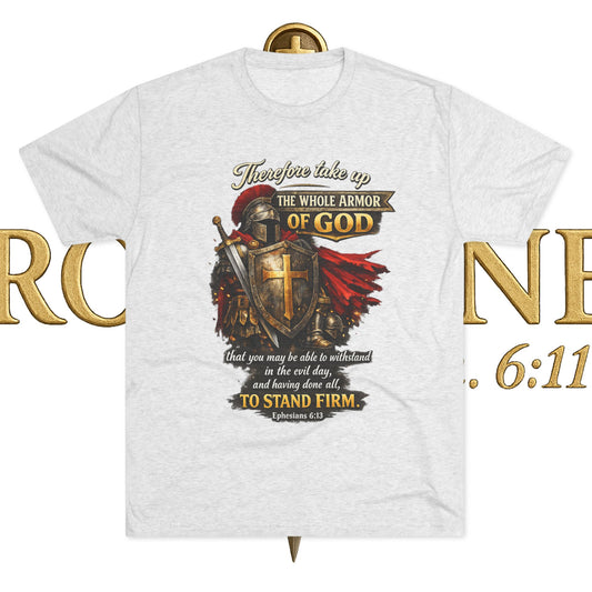 Armor of God Unisex Tri-Blend Crew Tee