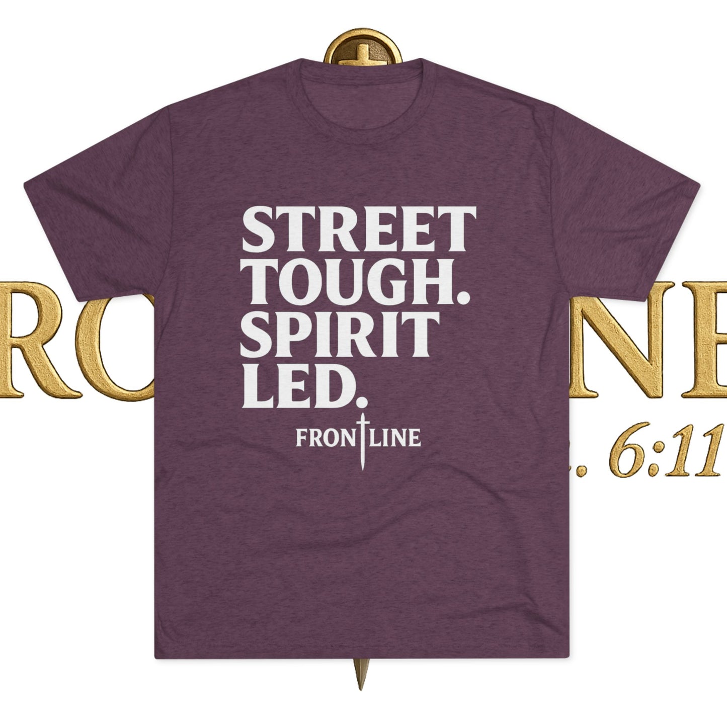 Street Tough Unisex Tri-Blend Crew Tee