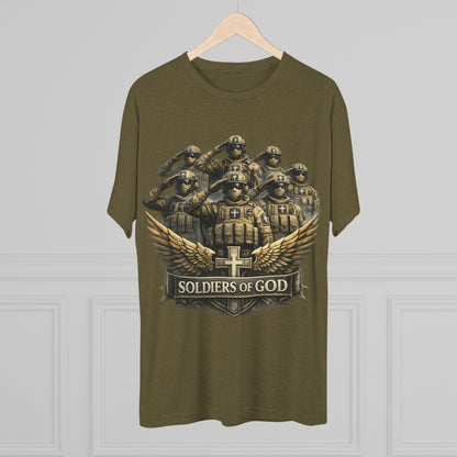 Salute Unisex Tri-Blend Crew Tee