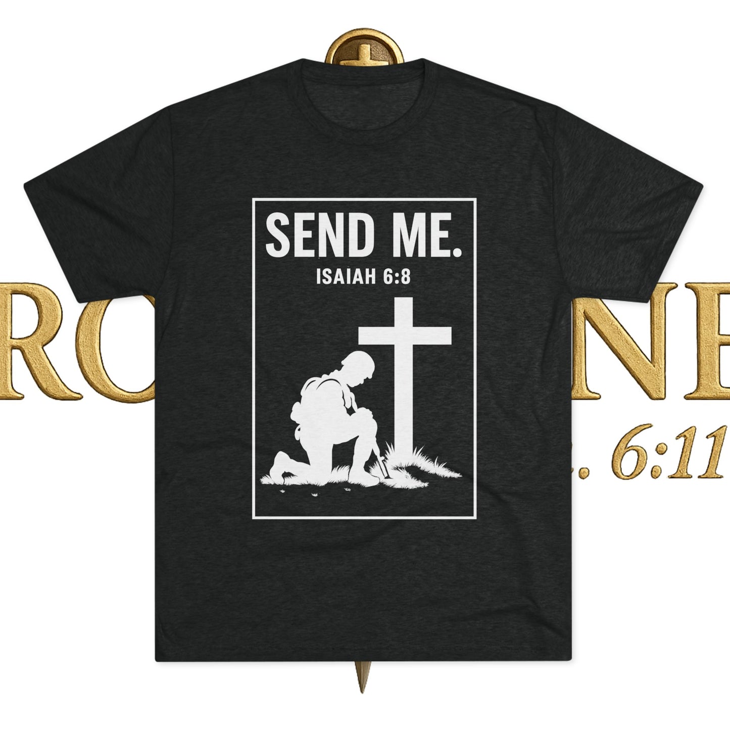 Send Me Unisex Tri-Blend Crew Tee