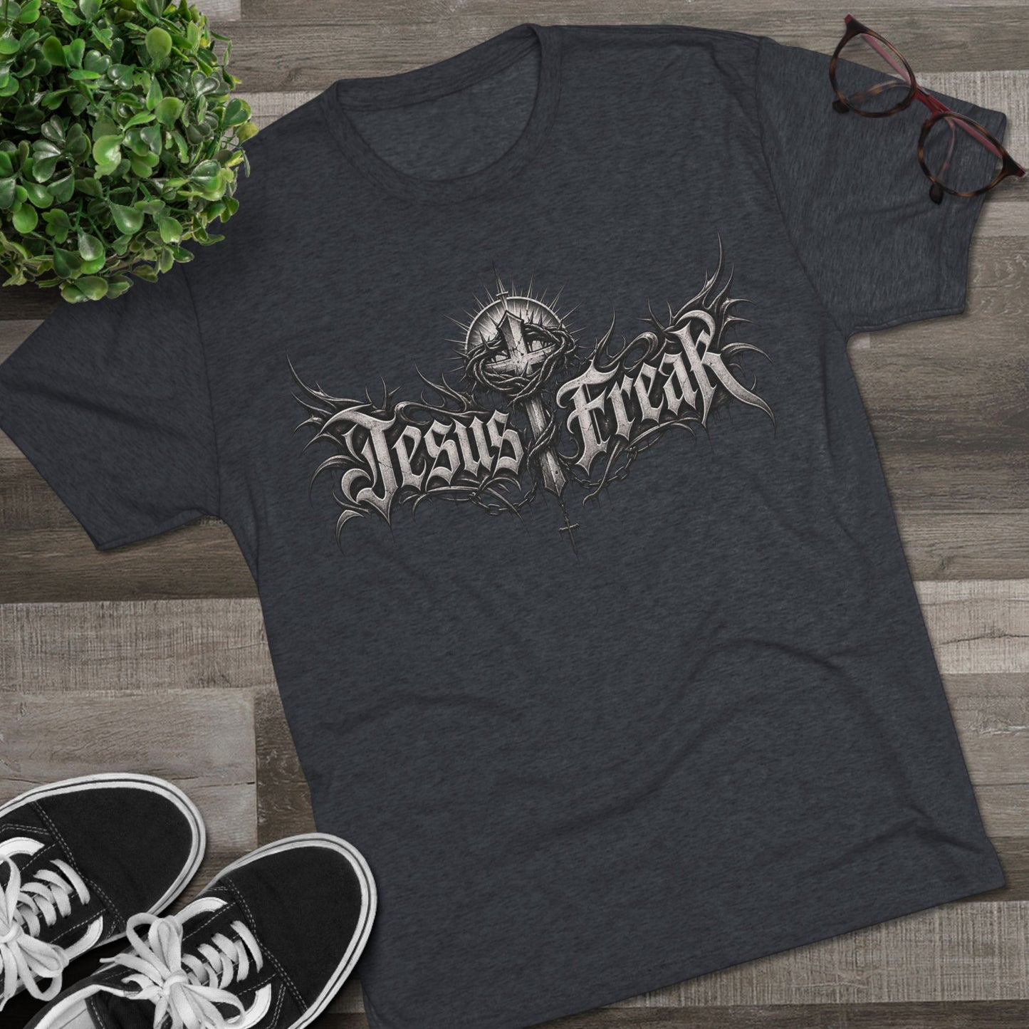 Jesus Freak Unisex Tri-Blend Crew Tee