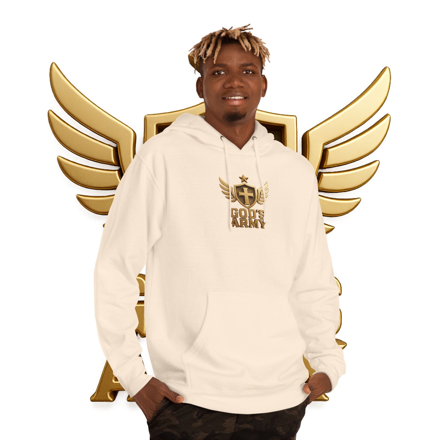 God's Army Street Tough Hooded Sweatshirt