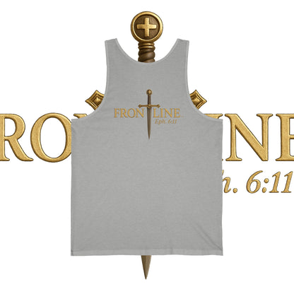 Jesus Breaks Chains Unisex Jersey Tank