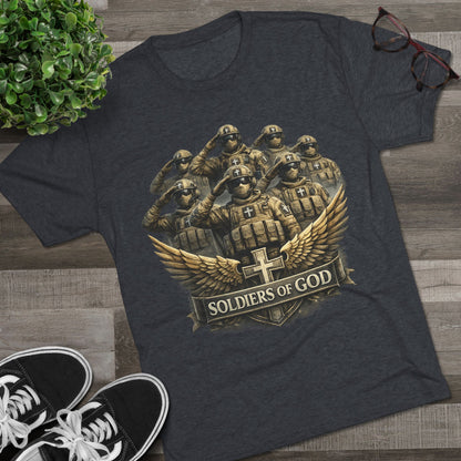 Salute Unisex Tri-Blend Crew Tee