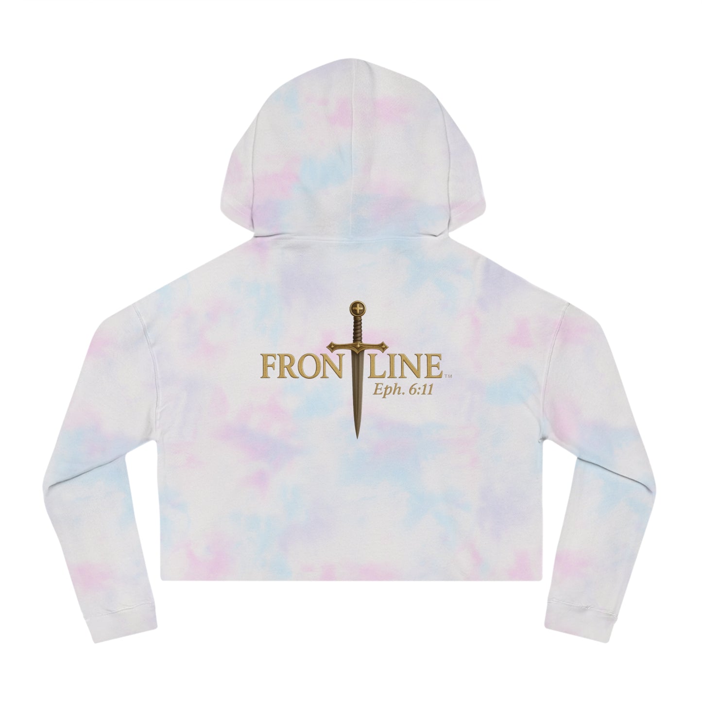 Send Me Women’s Cropped Hooded Sweatshirt