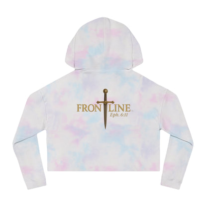 Send Me Women’s Cropped Hooded Sweatshirt