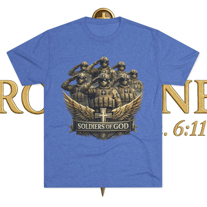 Salute Unisex Tri-Blend Crew Tee