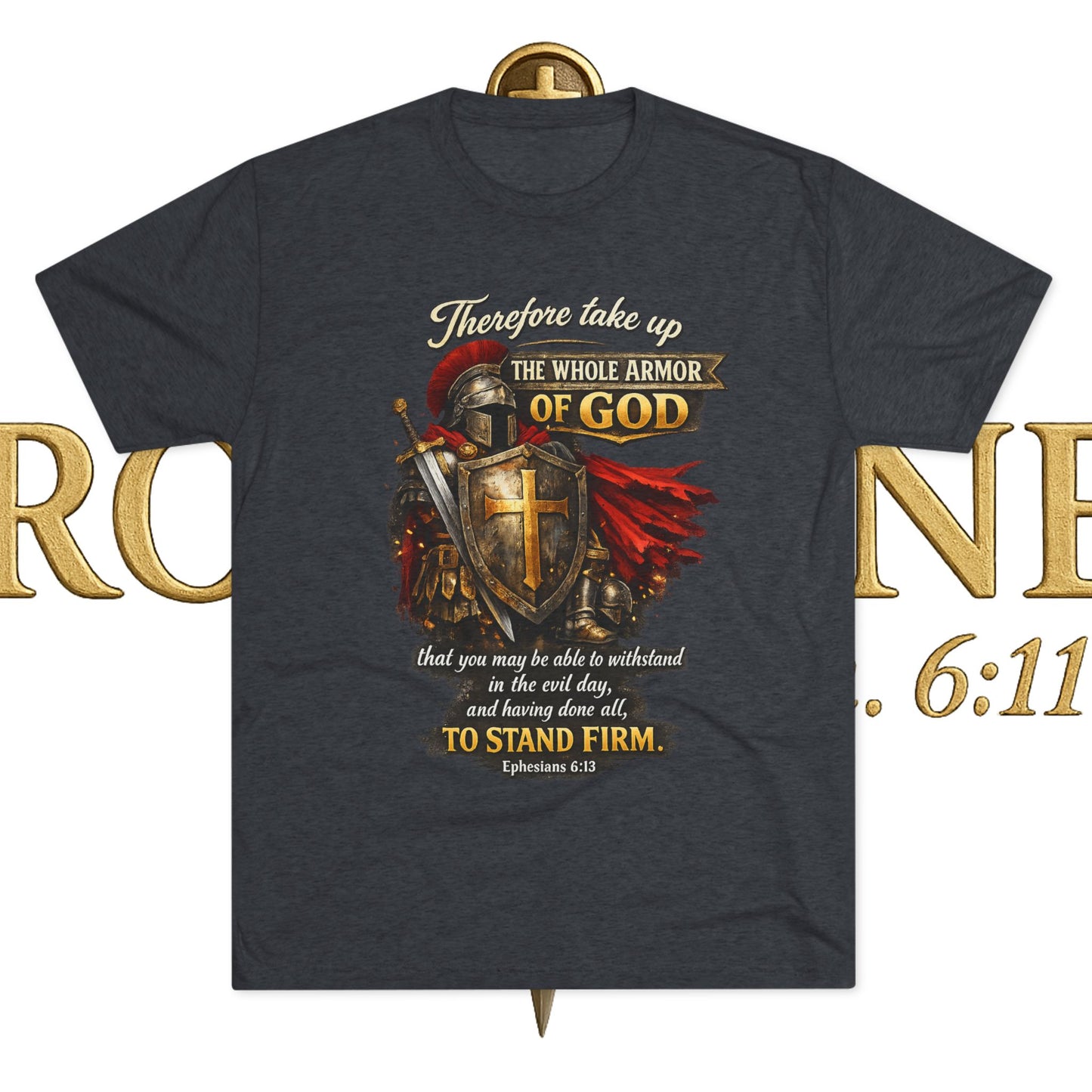 Armor of God Unisex Tri-Blend Crew Tee