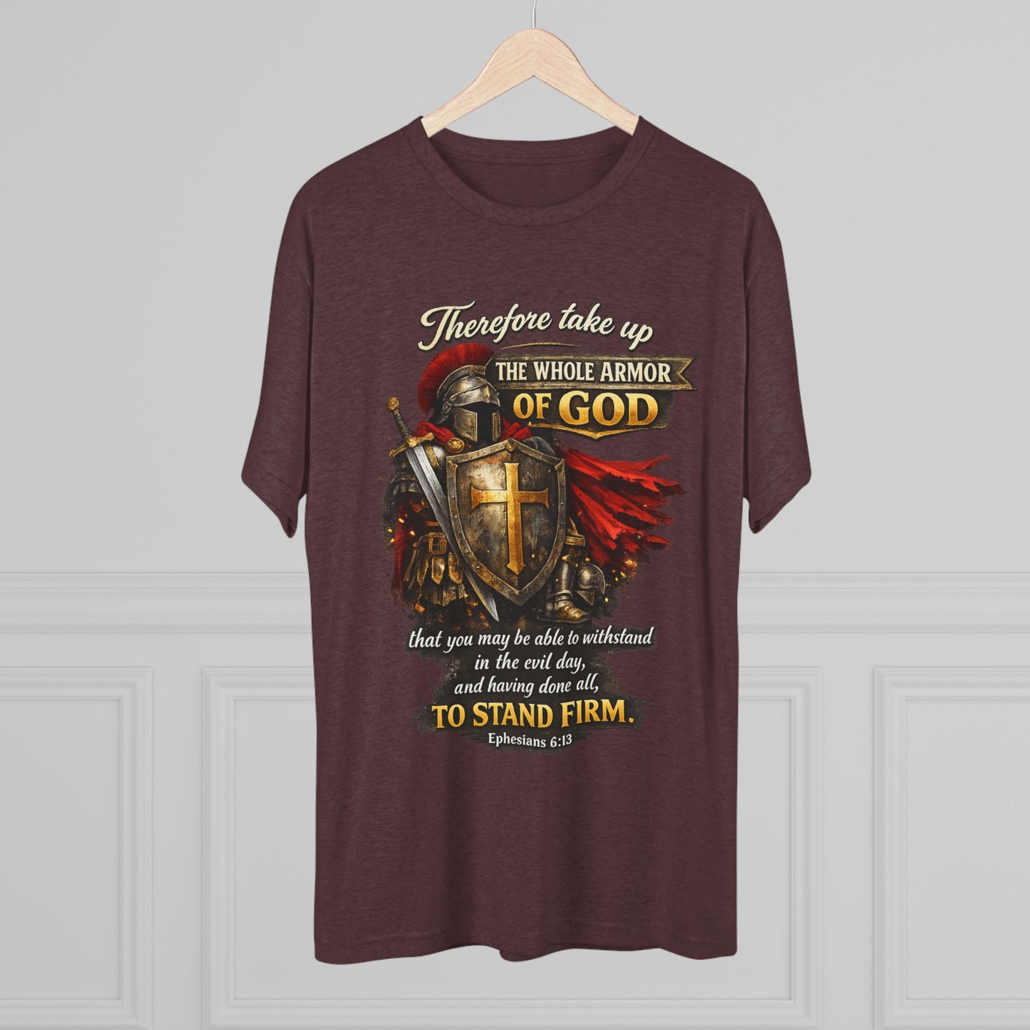 Armor of God Unisex Tri-Blend Crew Tee