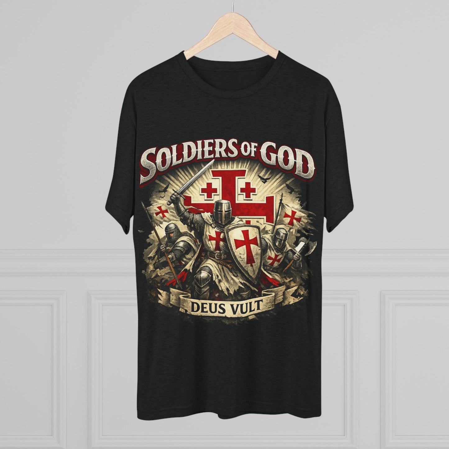 Templar Unisex Tri-Blend Crew Tee