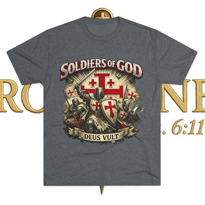 Templar Unisex Tri-Blend Crew Tee