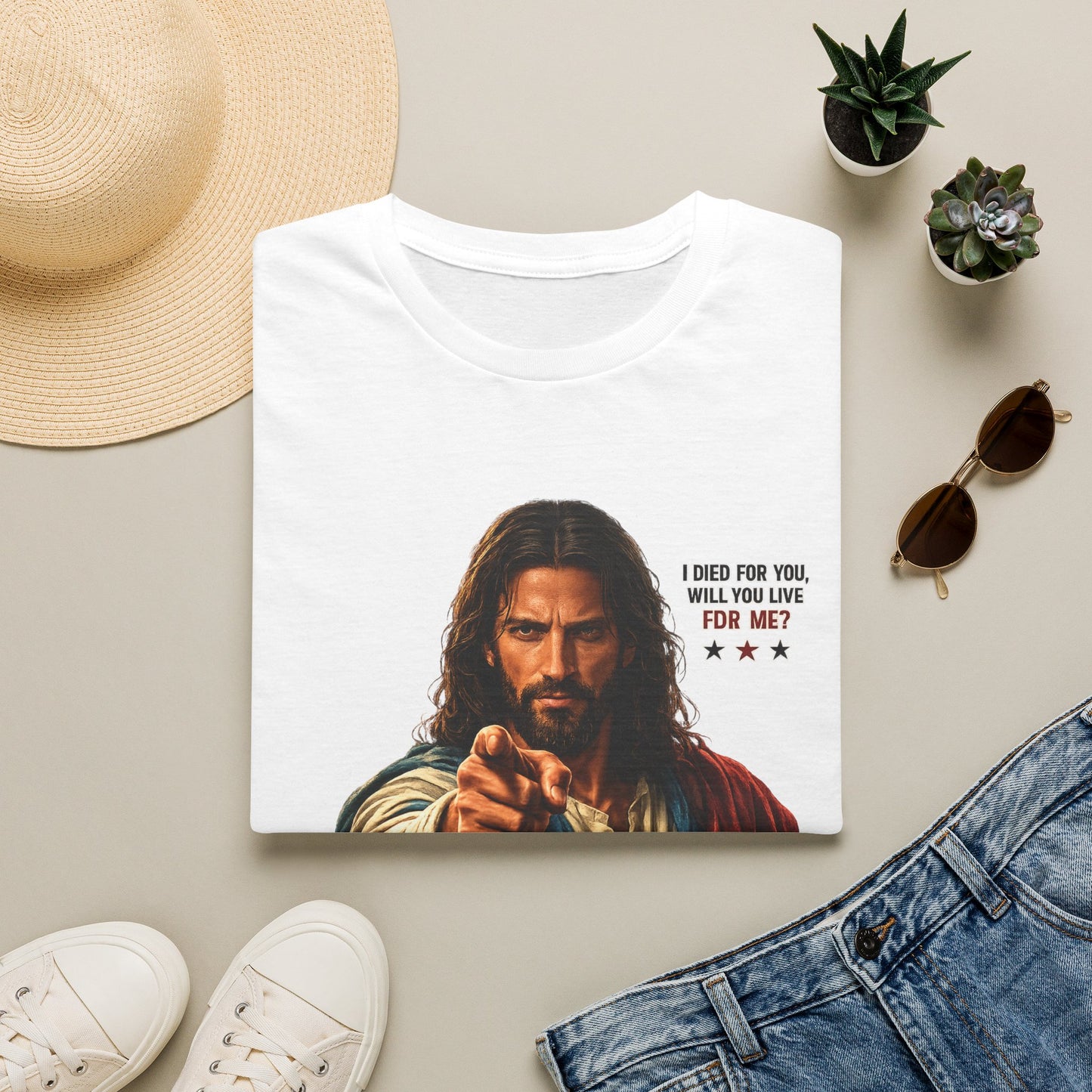 Jesus Wants You Unisex Softstyle T-Shirt