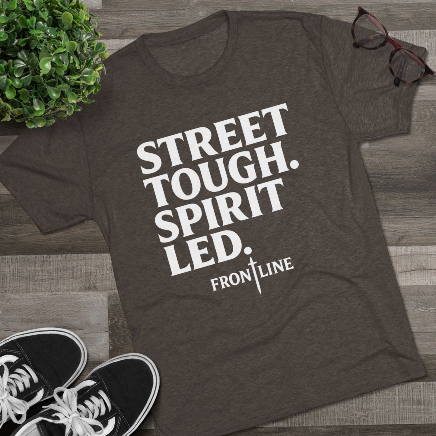 Street Tough Unisex Tri-Blend Crew Tee