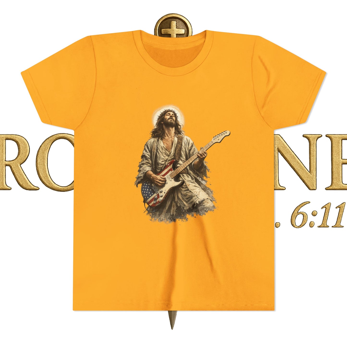 Youth Jesus Rocks Short Sleeve Tee
