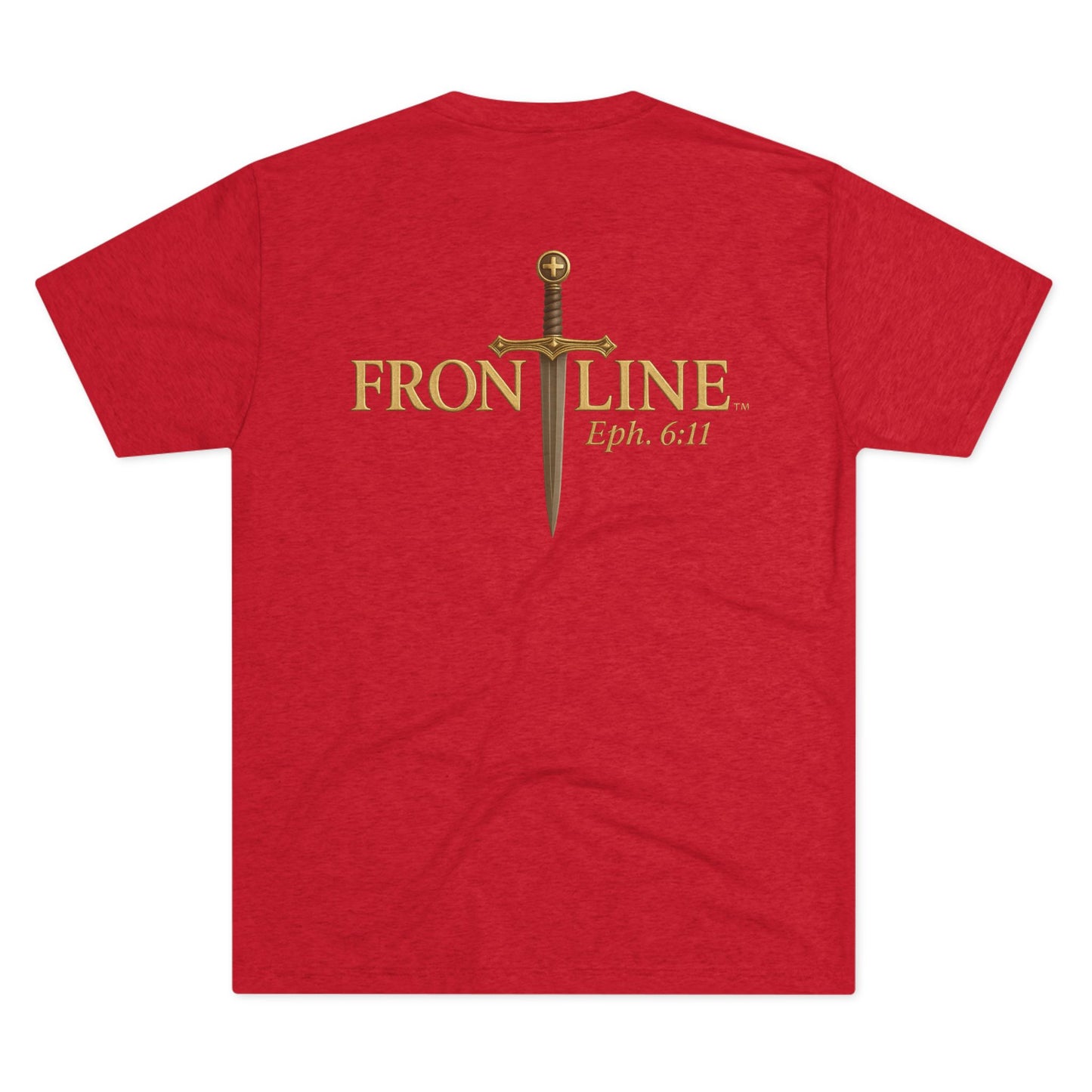 Red Letter Unisex Tri-Blend Crew Tee