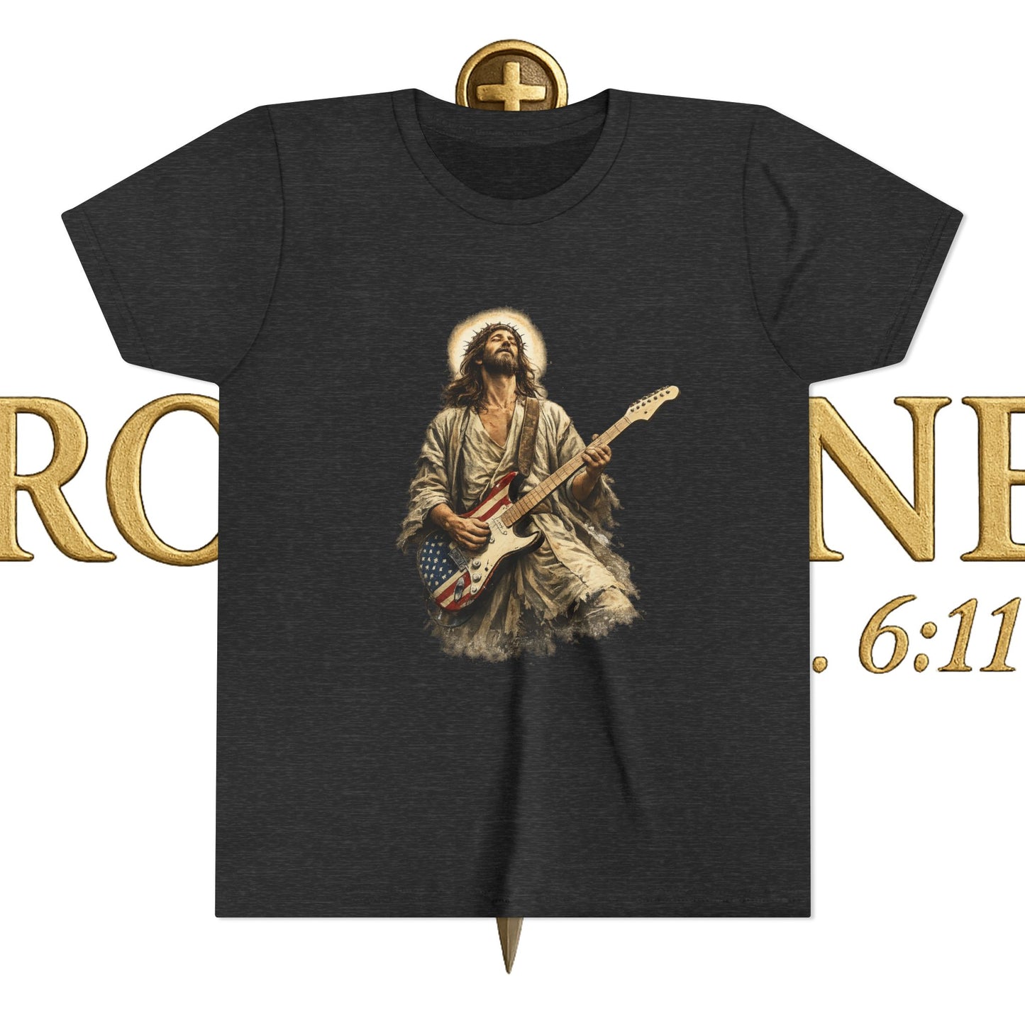 Youth Jesus Rocks Short Sleeve Tee