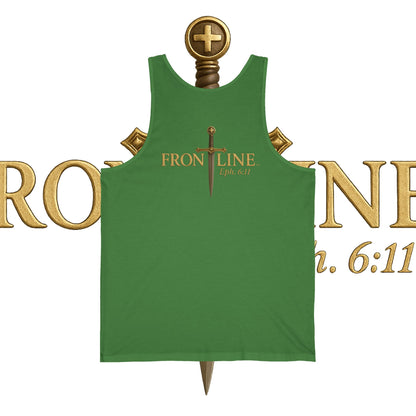 Jesus Breaks Chains Unisex Jersey Tank