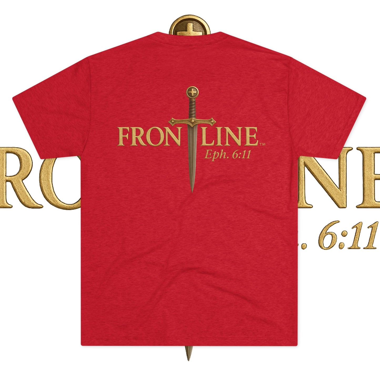 Jesus Breaks Chains Tri-Blend Crew Tee