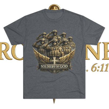 Salute Unisex Tri-Blend Crew Tee