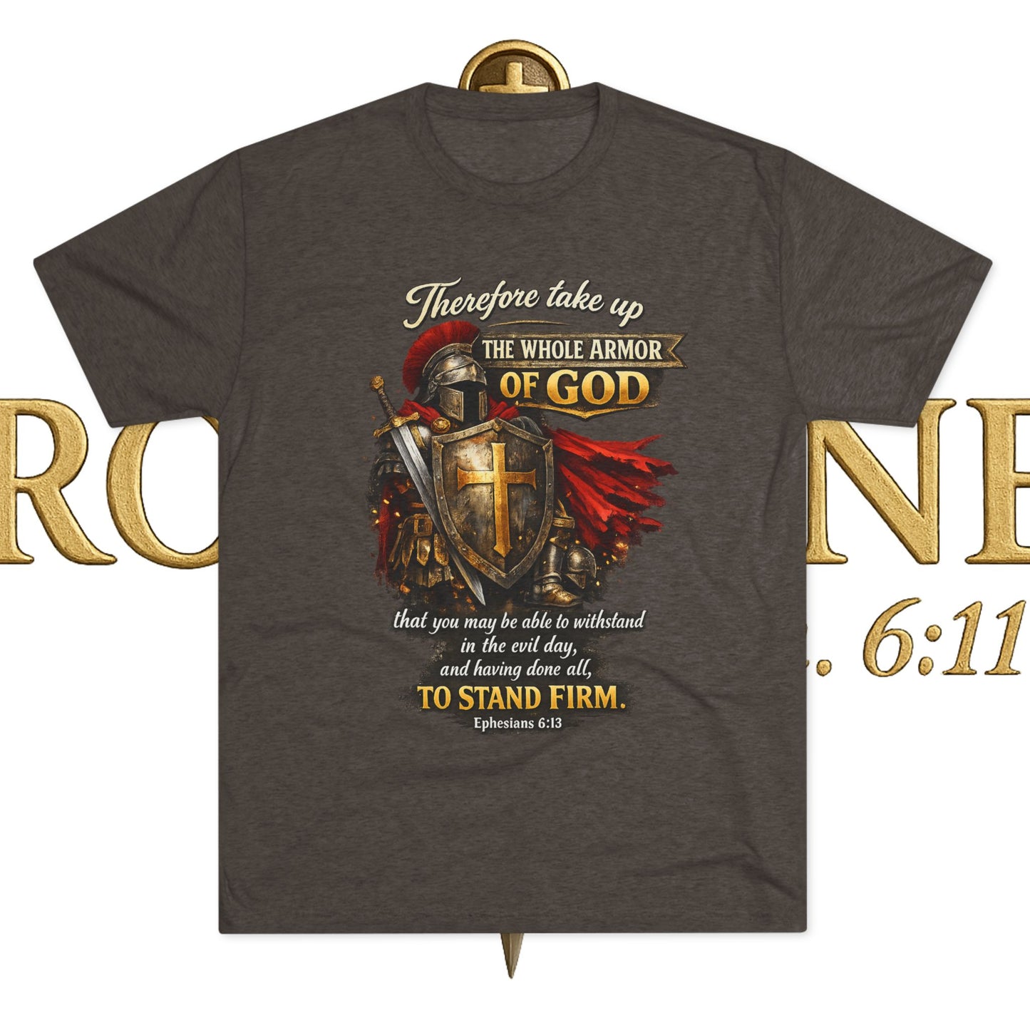 Armor of God Unisex Tri-Blend Crew Tee