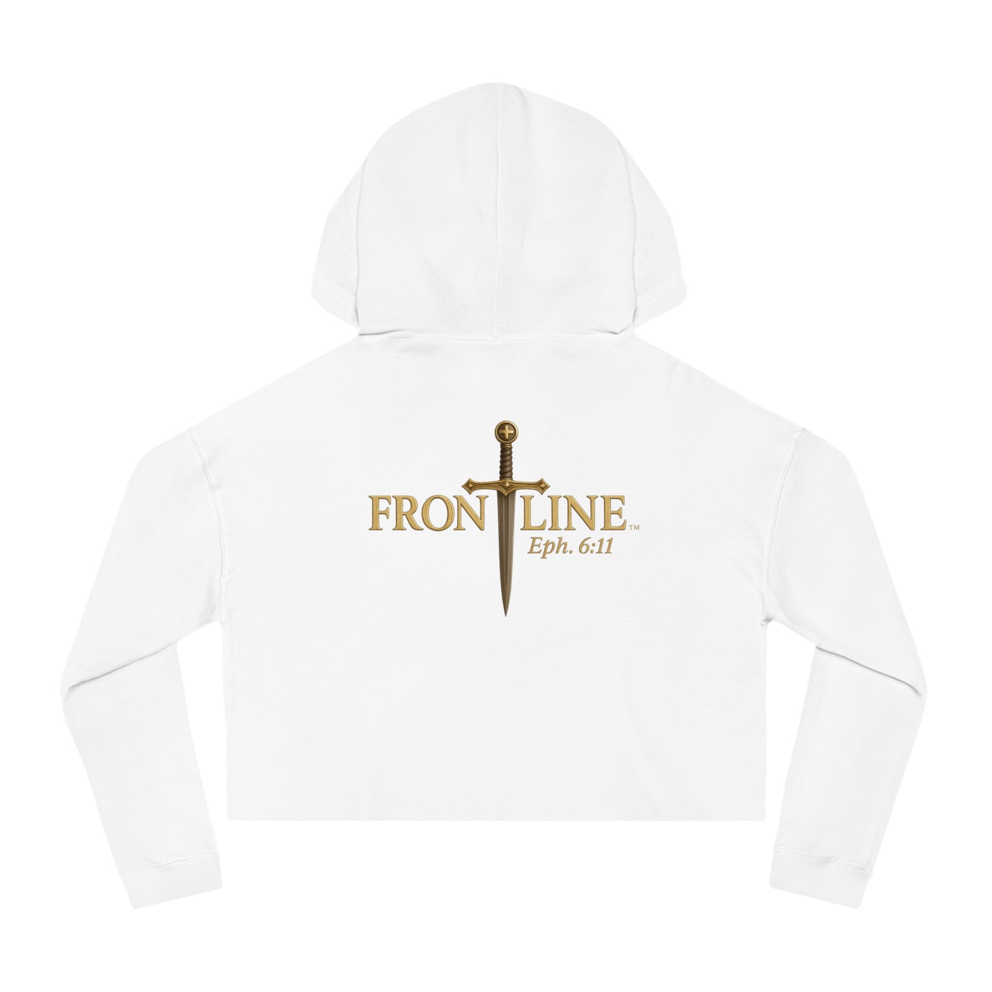 Send Me Women’s Cropped Hooded Sweatshirt