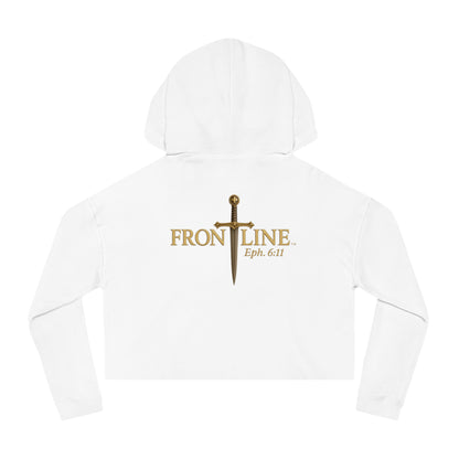 Send Me Women’s Cropped Hooded Sweatshirt