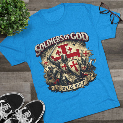 Templar Unisex Tri-Blend Crew Tee