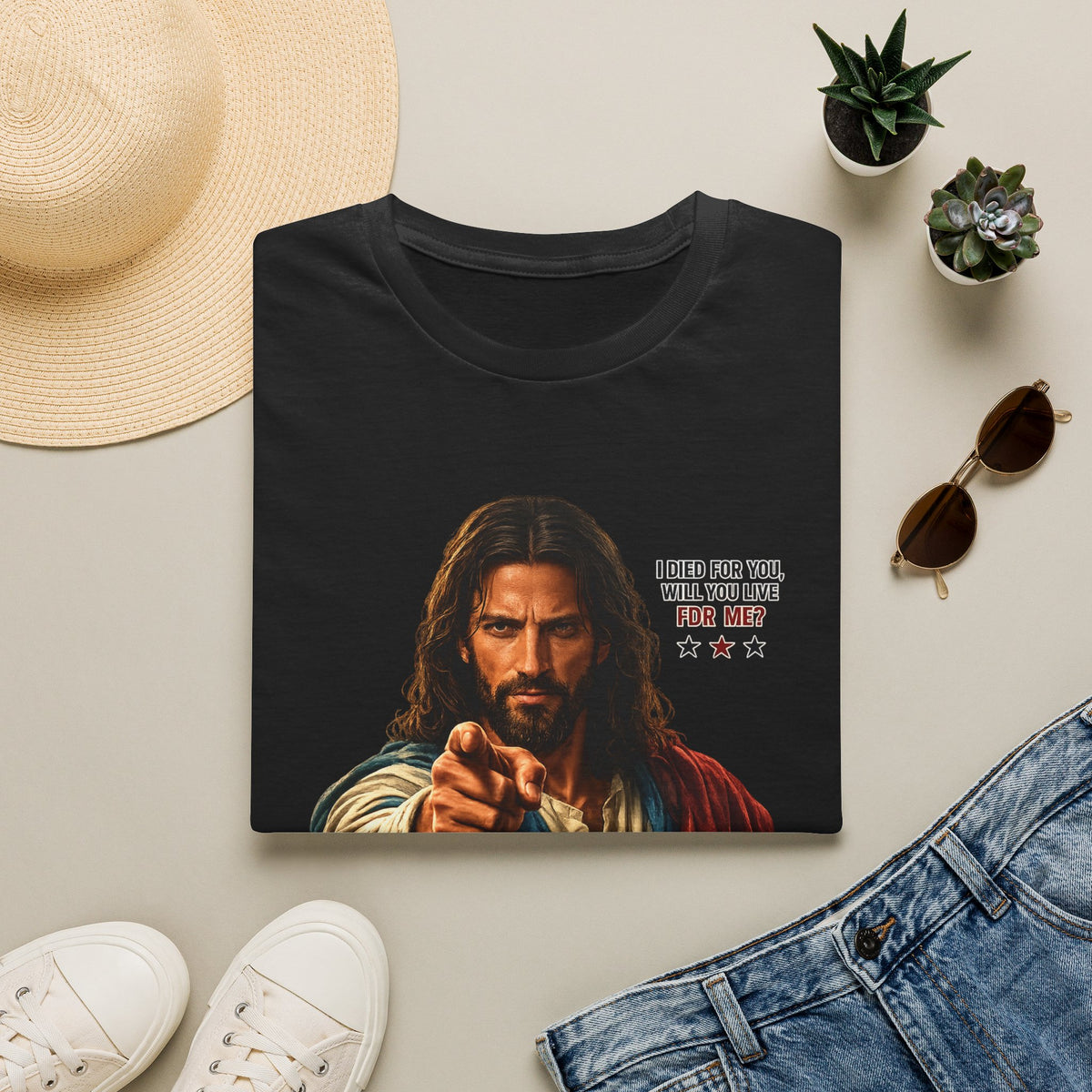 Jesus Wants You Unisex Softstyle T-Shirt