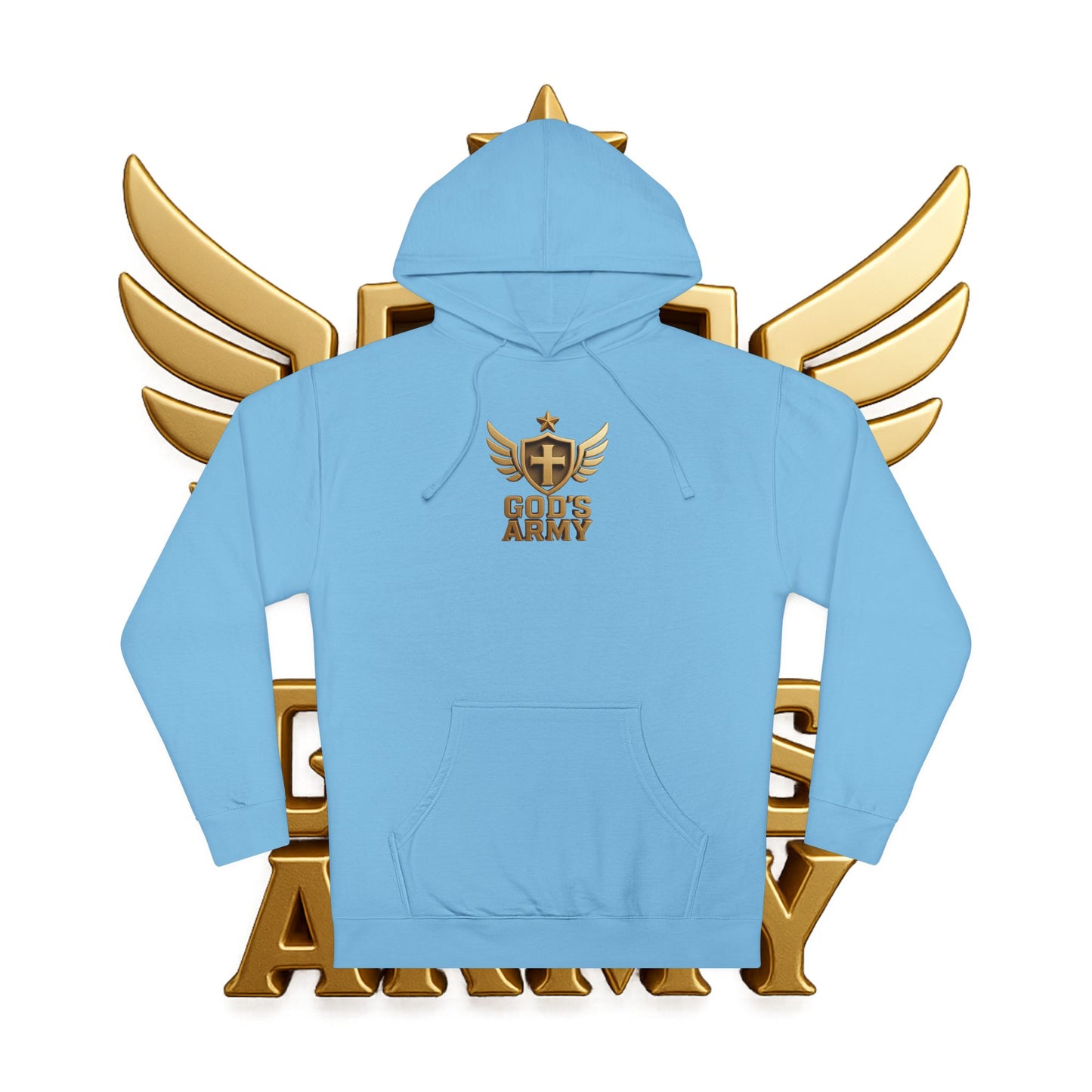 God's Army Street Tough Hooded Sweatshirt