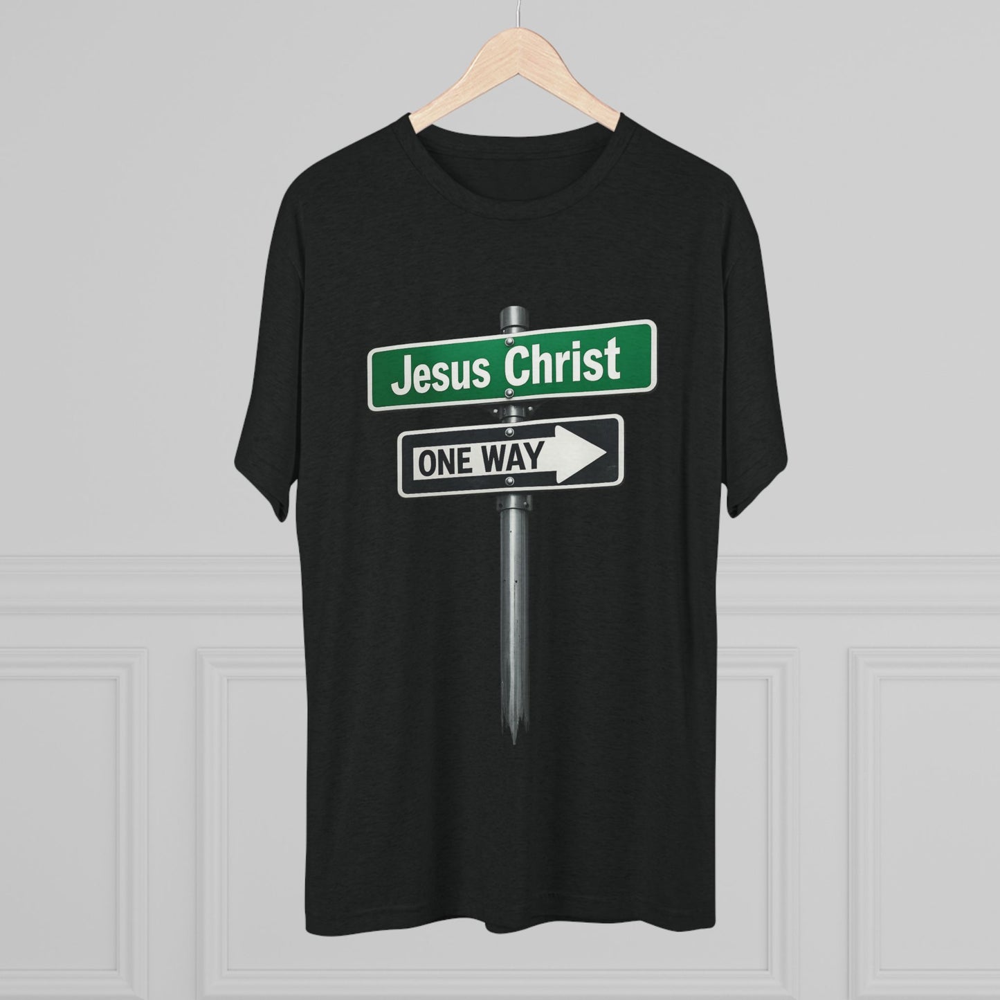 Jesus is The Way Unisex Tri-Blend Crew Tee